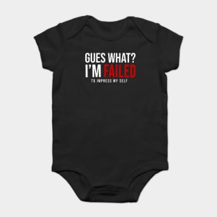 Guess What Funny Baby Bodysuit